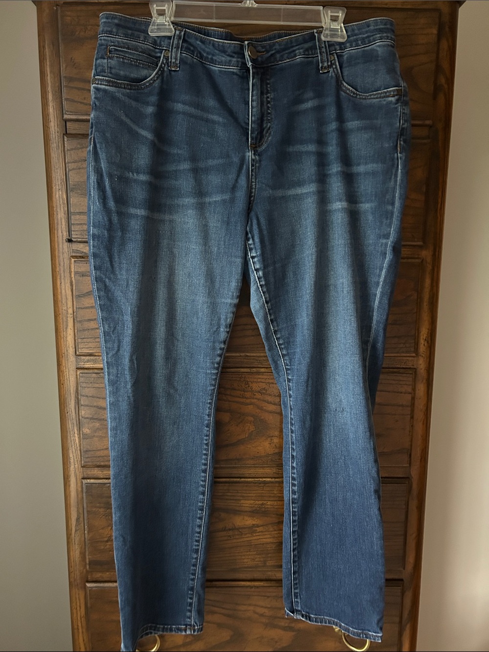 Kut from the Kloth Women's Boyfriend Jeans - Blue Wash, Size 18W